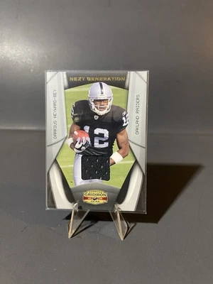 2009 Donruss Gridiron Gear - Next Gen Darrius Heyward-Bey #16 Jerseys /250 RC - Image 1 of 3