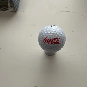 COCA COLA SODA COMPANY LOGO GOLF BALL GREAT FOR ANY COLLECTION! - Picture 1 of 2