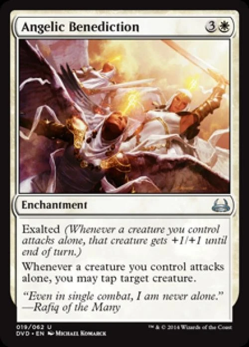 Angelic Benediction - Light Play MTG Duel Decks Anthology: Divine vs Demonic - Image 1 of 1
