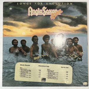 Anglo Saxon Brown - Songs For Evolution Lp Atlantic Promo ex!  - Imagen 1 de 3