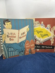 THE BREAKFAST CLUB 1949-50 YEARBOOK Don McNeill Breakfast Club Vintage Lot 2 - Imagen 1 de 11