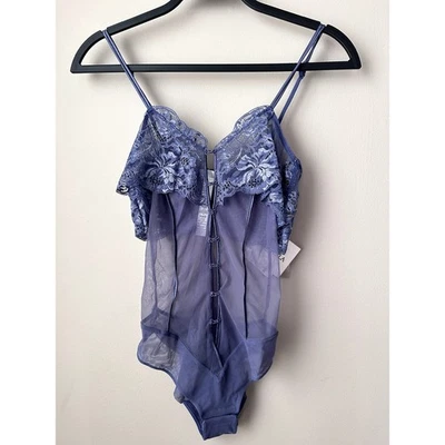 $446 La Perla Body de Encaje de Una Pieza Talla Pequeña Preciosa Lencería para Mujer Nuevo Foto 1 de 4