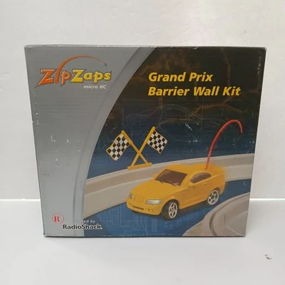 Zip Zaps Cars Race Track Grand Prix Barrier Wall Kit Radio Shack RC NEW IN BOX  - Image 1 of 4