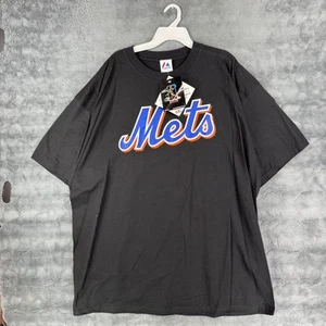 Carlos Beltran New York Mets Baseball Majestic schwarzes Herrenhemd Größe 2XL - Bild 1 von 7