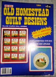 QUILT WORLD OLD HOMESTEAD QUILT DESIGNS 1984 +++ - Bild 1 von 1