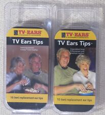 TV Ears ! TV Ears Replacement Tips 16 Foam SnapTips New