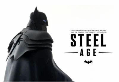 ThreeA 3A DC Ashley Wood Steel Age Batman Night Version 1/6th Figure - Image 1 of 4