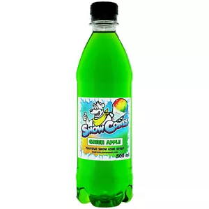 Snow Cones Sirup Green Apple 500ml, Slush, Shaved Ice - Bild 1 von 4