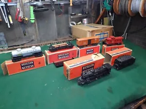 1951 LIONEL POSTWAR TRAIN SET #1453WS WHISTLE AND SMOKE *NICE* WITH ORIG. BOX - Picture 1 of 24