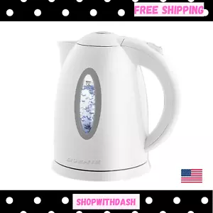 Electric Kettle, Hot Water, Heater 1.7 Liter - BPA Free Fast Boiling Cordless - Picture 1 of 9