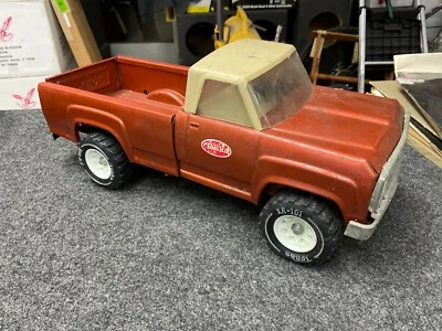 Vintage Tonka Dodge Pick Up Truck Western Auto, Aço Prensado 14" Bronze - Imagem 1 de 4