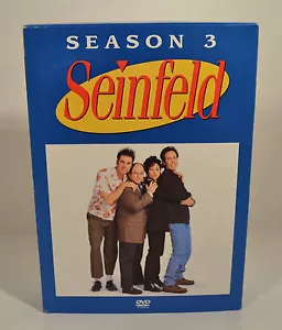 Complete Third Season 3 Seinfeld (4 disk 22 episode) DVD Region 1 USA Canada - Imagen 1 de 3