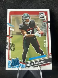 2023 Panini Donruss Optic Bijan Robinson Rated Rookie RC — Falcons - Picture 1 of 1