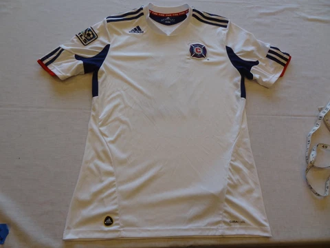 2011 Adidas Chicago Fire Logan Pause Soccer Football Jersey Kit Men’s Large MLS Cover