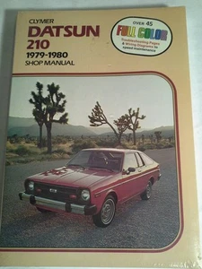 CLYMER DATSUN 210 1979-80 MANUAL DE TIENDA - Imagen 1 de 2