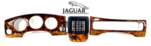 98-03 Jaguar XJ8 XJR VDP X308 Dash Instrument Cluster Rear Vent Wood Facia OEM - Picture 1 of 23