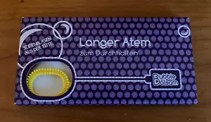 " Langer Atem " Seifenblasen aus der Tüte, 7,5 ml, ovp v. Dubble Dalsam - Bild 1 von 3