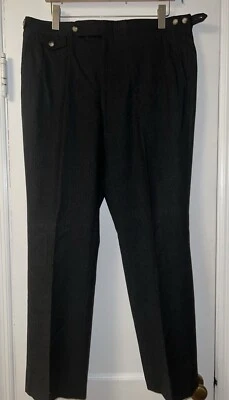 Austin Reed Men's Gray Comfort Fit Wool Trouser Dress Pants 36x30 - Image 1 of 4