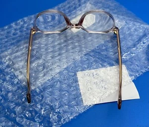 Gaoye blaue Lichtschutzbrille, Retro rundes Brillengestell GY1688 (rosa Gestell - Bild 1 von 3