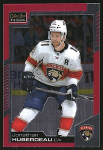 2020-21 O-Pee-Chee Platinum Matte Pink #20 Jonathan Huberdeau