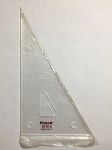 NEW & Sealed Pickett 30 SC 6 30/60/90 Drafting 6" Triangle - Picture 1 of 3