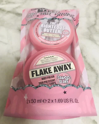 Soap & Glory The Righteous Butter Body Moisturizer, Flake Away - 1.69oz Travel - Image 1 of 4