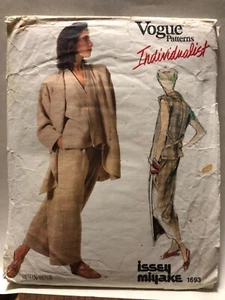 Vogue Issey Miyake Jacket, Skirt, Pants and Top Pattern – 1693: 1980’s - Picture 1 of 6