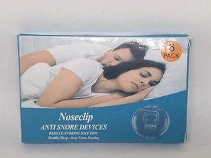Anti-Snoring Devices, Silicone Magnetic Nose Clip, 6 Pack - Picture 1 of 2