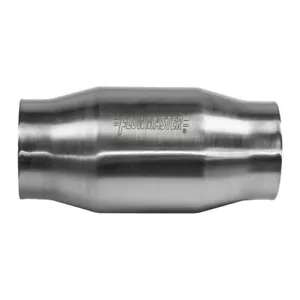 Flowmaster Catalytic Converter High Flow Stainless 3" In Out Slip-Fit 200 Cell - Picture 1 of 5