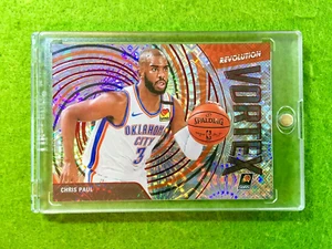 CHRIS PAUL FIREWORKS PRIZM CARD JERSEY #3 OKC 2020-21 Revolution Chris Paul ASIA - Picture 1 of 12