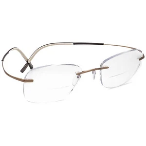 Gafas Silhouette 7581 40 6051 Colección Icon Marrón Sin Montura 53[]21 150 - Imagen 1 de 5
