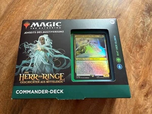 Rat der Elben / Elven Council  Commander Deck - NEU/OVP -DEUTSCH- Herr der Ringe - Bild 1 von 2