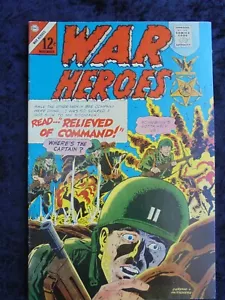 WAR HEROES #21 1966 CHARLTON COMICS SILVER AGE WAR COMIC - Picture 1 of 2
