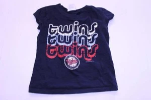 Youth Girls Minnesota Twins M T-Shirt Tee Campus Lifestyle - Picture 1 of 2