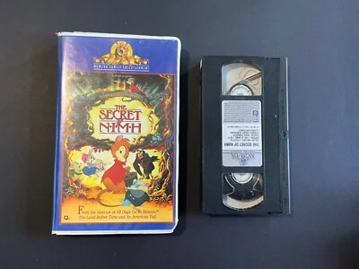 SECRET OF NIMH - VHS W/ CLAMSHELL - 1982 - SEE PICS FOR CONDITION - TESTED GOOD - Image 1 of 4