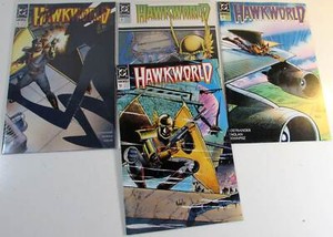 Hawkworld Lot of 4 #5,6,11,12 DC Comics (1990) 2nd Series 1st Print Comic Books