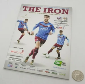 2019/20 SCUNTHORPE UNITED v CREWE ALEXANDRA League 2 Match Programme 25.1.20 #15 - Picture 1 of 3