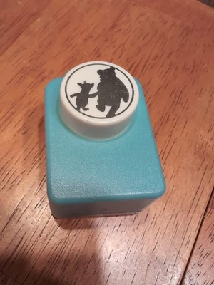 ВИННИ-ПУХ и ПОРОСЕНОК БУМАГА ПЕРФОРАТОР ДЛЯ СКРАПБУКИНГА * РЕДКАЯ НАХОДКА* - Изображение 1 из 4