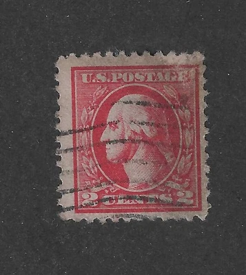 US # 500, 2 cents Deep Rose,George W, type 1a, 1917, XF - Image 1 of 2