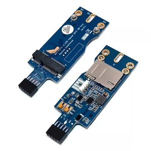 Mini PCI-E PCI-Express to USB Adapter with SIM Card Slot for 3G/LTE/4G Module - Picture 1 of 8