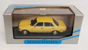 Minichamps 1:43 Mercedes-Benz W 123 200 D gelb, top in OVP - Imagen 1 de 1