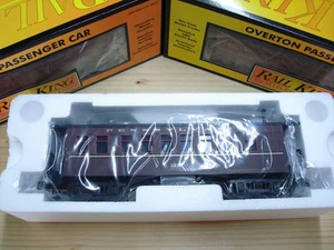 MTH Rail King Pennsylvania Overton Passenger 3 Car SET 30-6415 - Picture 1 of 13