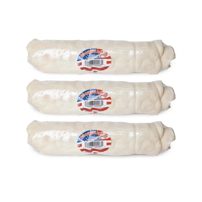 Rollos de carne de res sin cuero crudo de 8 a 10 pulgadas - Masticables para perros sin gluten - Cabeza con sabor o... Foto 1 de 4