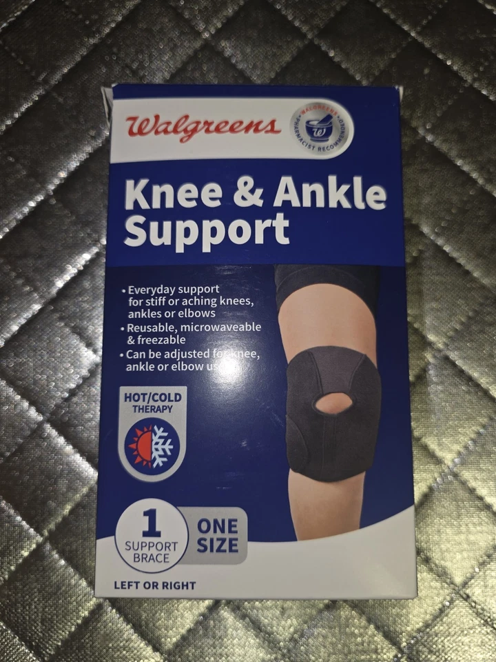 Walgreens Adjustable Knee & Ankle Support One Size Fits All Left or Right