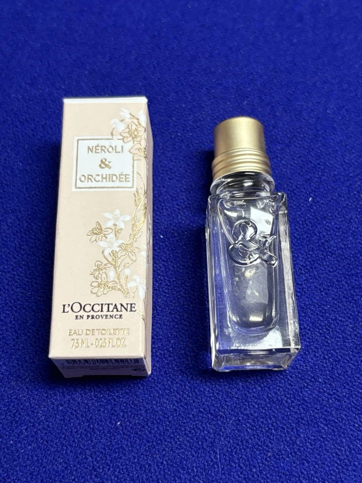 L'Occitane Neroli & Orchidee EDT Splash Fragrance Mini 7.5 ml .24 Oz