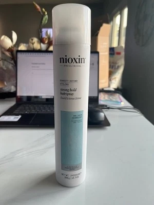 Лак для волос NIOXIN Niospray Strong Density Defend Styling Hold утолщающий 10,5 унции - Изображение 1 из 4