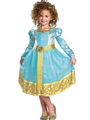Deluxe Merida Princess Costume (Size Medium  7/8) - Image 1 of 2
