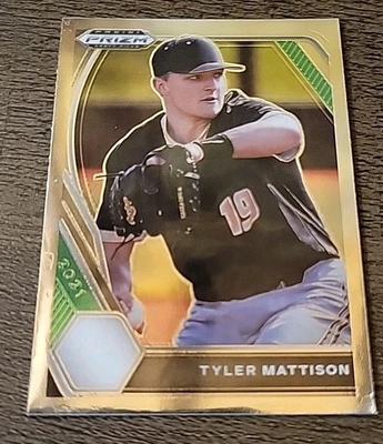 2021 Panini Prizm Draft Picks - Tyler Mattison #PDP104 (RC) - Image 1 of 2