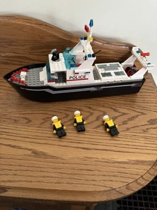 Barco patrulla de policía Lego 4021 de colección - Imagen 1 de 10