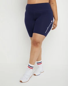 Champion Damen Plus Bike Short, 2x, blau - Bild 1 von 3